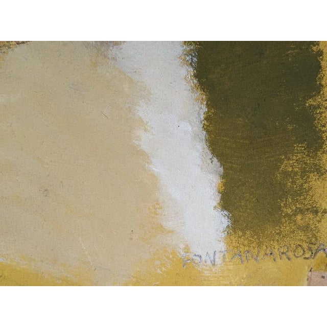 1950s Lucien Joseph Fontanarosa, Nude Study, Oil on Cardboard, 1950s For Sale - Image 5 of 6
