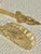 Pair Vintage Solid Brass Shell Hollywood Regency Curtain Tiebacks For Sale - Image 4 of 6