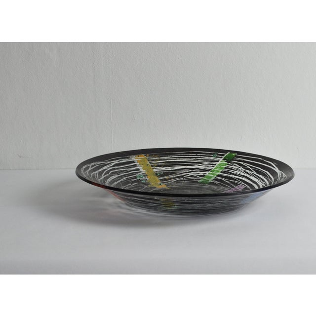 2000 - 2009 Vintage Hand Painted Plate by Peter Stuhr, Denmark, 2000s For Sale - Image 5 of 8