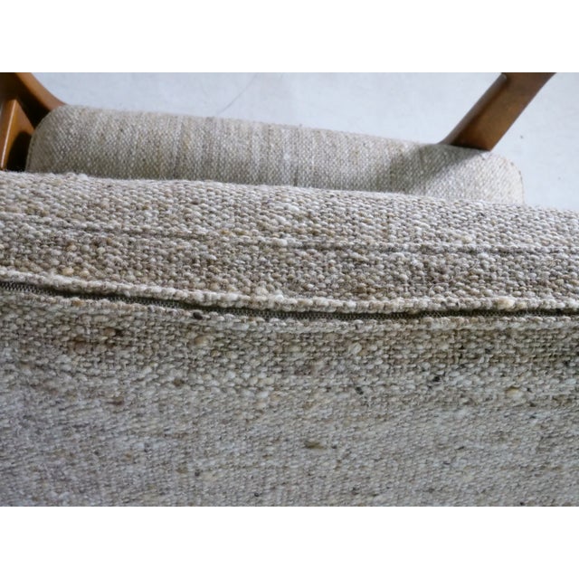 Mid-Century Teak High-Back Chair by Juul Kristensen, Denmark, 1960s For Sale - Image 10 of 14