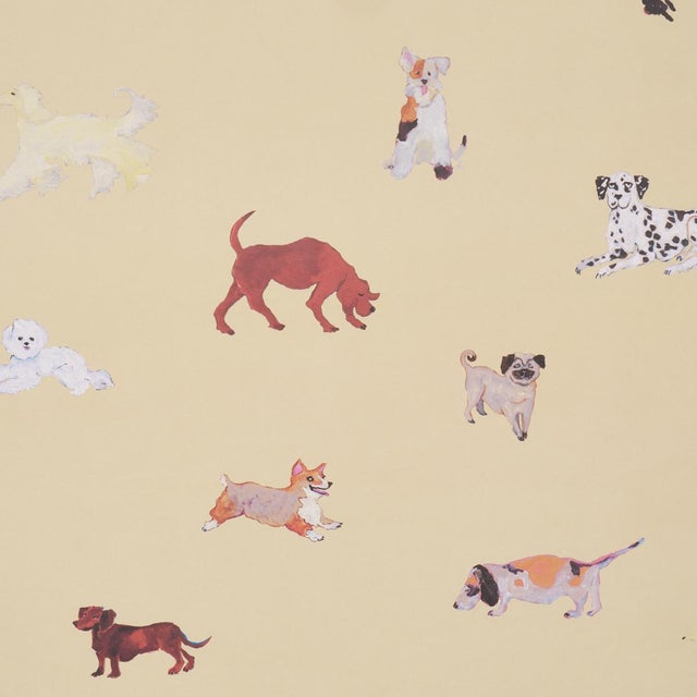 Created in collaboration with artist Happy Menocal, Dogs is a playful, painterly design—and a delightful conversation...