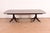 Wood Smith & Watson Regency Banded Mahogany Double Pedestal Extension Dining Table, Newly Refinished For Sale - Image 7 of 15