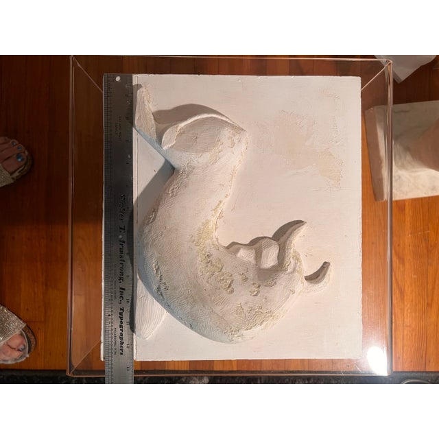 1980s Relief Sculpture ‘Bull’ by Tony Trezza For Sale - Image 10 of 11