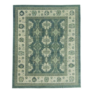 Turkish Oushak Rug 12' x 14'8" #19525 For Sale