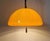 Plastic Mid-Century Space Age Yellow Pendant by Guzzini for Meblo, Italy, 1970s For Sale - Image 7 of 17