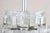 1950s Vintage Three-Tier Glass Pendant Light by Rupert Nikoll, 1950 For Sale - Image 5 of 18