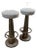 Blackman Cruz Workshop Yacht Bar Stools, Pair For Sale