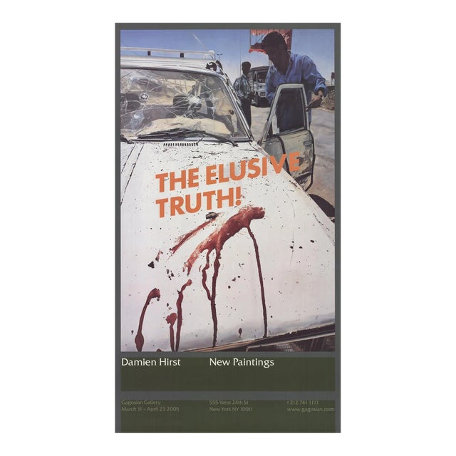 2006 Damien Hirst 'The Elusive Truth-Suicide Bomber (Sm)' Pop Art White,Blue,Green Offset Lithograph For Sale