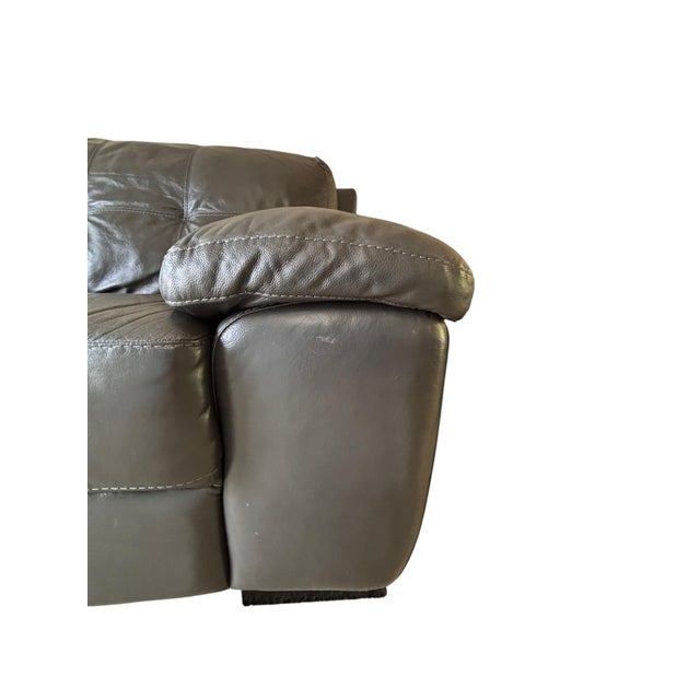 Chateau D’Ax Leather Sofa, Designed by the Italian Furniture Brand Chateau D’Ax For Sale In Greensboro - Image 6 of 12