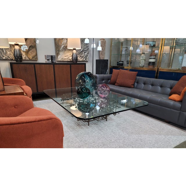 Glass SkLO "Float" Glass Bubble Vessels, Set of Three For Sale - Image 7 of 12