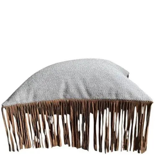 Contemporary Dexter Cushion by by Sohil Design For Sale - Image 3 of 6