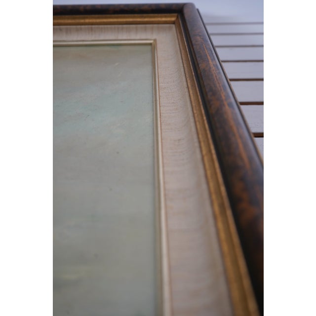 Caccia Inglese Italian Hunt Scene Oil Painting on Canvas For Sale - Image 4 of 14