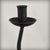 Postmodern Brutalist Wrought Iron Candlesticks by Hysteria Design, France, 1980s, Set of 2 For Sale - Image 10 of 18