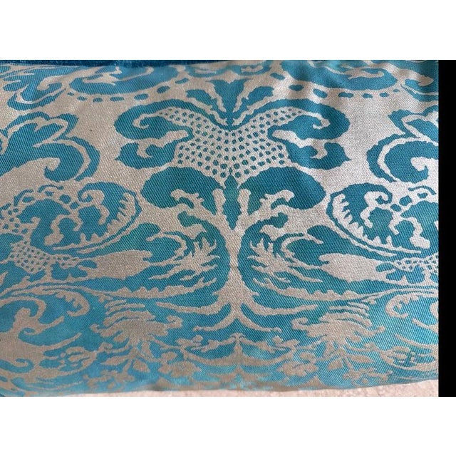 Textile Pair of Fortuny Textile Pillows For Sale - Image 7 of 8