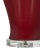 Contemporary Currey & Company Imperial Red Table Lamp For Sale - Image 3 of 4