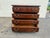 Pair of Vintage Henkel Harris Chippendale Style Black Cherry 4 Drawer Nightstands or Chests. For Sale - Image 10 of 18
