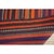 1950s Multi Field Geometric Stripe Vintage Turkish Decorative Kilim Rug For Sale - Image 4 of 7