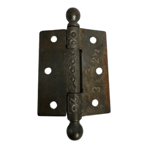 1900s Decorative Metal Door Hinge