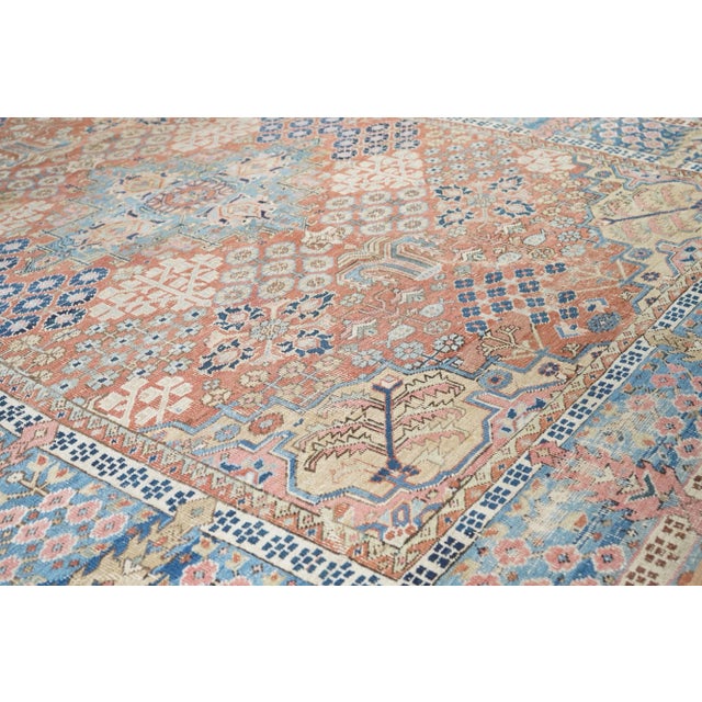 Asian Antique Antique Bakhshayesh Rug 7'6'' X 9'10'' For Sale - Image 3 of 5