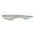 Revelation Modern Ivory Stone Double Scoop Bowl For Sale