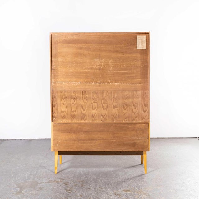 Czech 4-Door Birch Cabinet from Nabytek, 1960s For Sale - Image 12 of 17