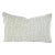 Perennials Rock Steady in White Sands Lumbar Pillow Cover - Gray and White Textured Speckle Outdoor Rectangle Cushion Cover For Sale