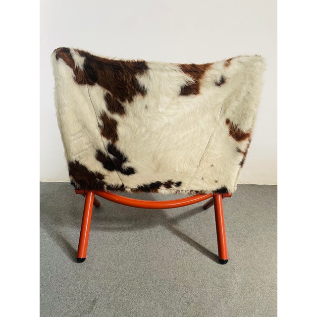 1970s Ponyskin Armchair by Titina Ammanati and Giampiero Vitelli for Brunati, 1970s For Sale - Image 5 of 14