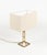 Goldenrod Table Lamps in Brass and Faux Bamboo, Italy, 1960s, Set of 2 For Sale - Image 8 of 14