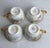 1950s Royal Sealy Japan 11pc Tea Set Hand Painted Floral Gold l.s. Katsushige - Set of 10 For Sale - Image 4 of 12