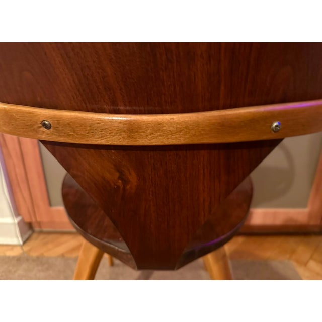Mid 20th Century Plycraft "Pretzel" Bentwood Dining Chairs With Arms For Sale - Image 10 of 18