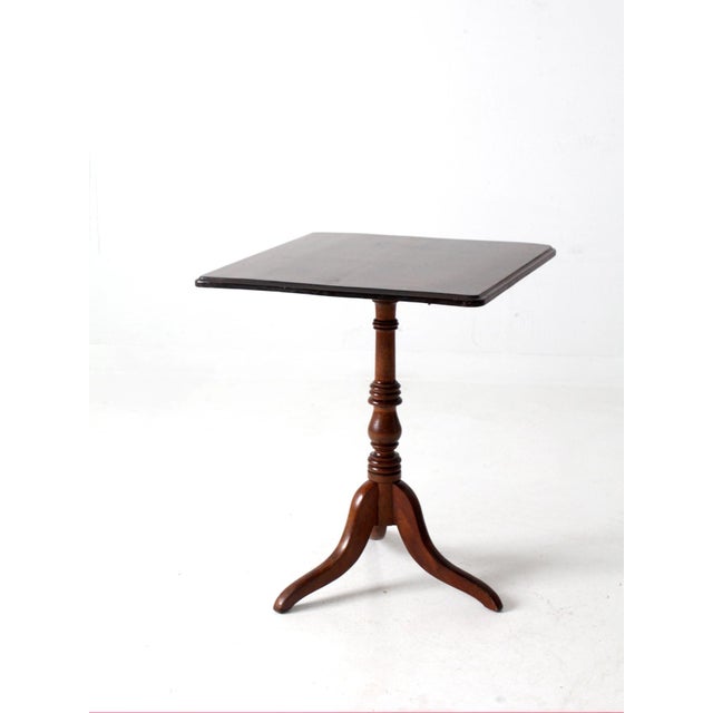Antique Tilt Top Table For Sale - Image 10 of 12