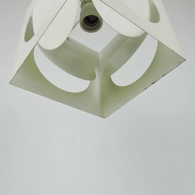 Mid-Century Finnish Geometric Pendant Lamp by Shogo Suzuki for Stockmann-Orno, 1960s For Sale - Image 4 of 9