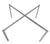Iconic Barcelona CoffeeTable Designed by Mies Van Der Rohe Made in Italy C 1970's For Sale - Image 10 of 13