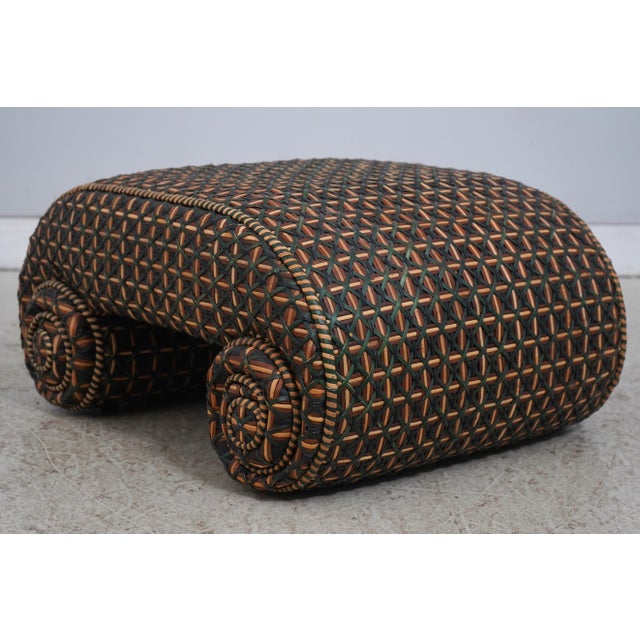 Age: Approx: 20 Years Old Details: Intricate Woven Pattern Quality Construction Rolled Ends & Scrolled Base Condition:...