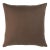 Schumacher Franc Linen 18" Pillow In Chocolate For Sale