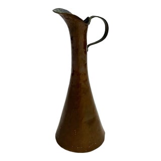 Mid 20th Century Copper Vase For Sale