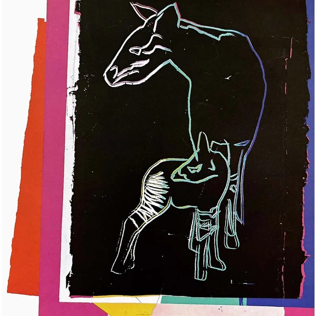 Title: Okapi Artist: Andy Warhol Country: USA Medium: Offset print Marks: Not signed or numbered nor framed Paper Size:...