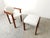 Set of Vintage Bouclé Armchair and Ottoman, 1960s For Sale - Image 10 of 10