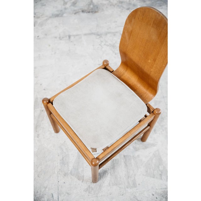 1970s Mid-Century Scandinavian Dining Chairs form JYSK, 1970s, Set of 4 For Sale - Image 5 of 16