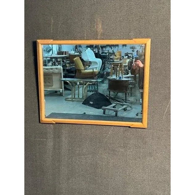 Mid 20th Century Mid 20th Century Mid-Century Wall Mirror For Sale - Image 5 of 6