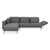 Moule Fabric Corner Sofa in Grey with Manual Function and Left Chaise Lounge from Brühl For Sale - Image 17 of 18