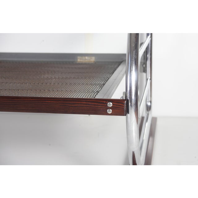 Wood Bauhaus Tubular Chrome Daybed by Hynek Gottwald for Kovona, 1950s For Sale - Image 7 of 16