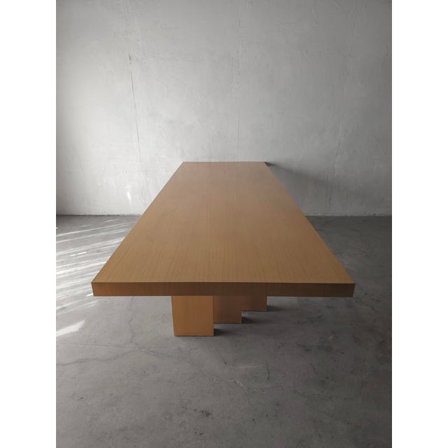Ht Dining Table by Claudio Silvestrin for Poltrona Frau For Sale In Las Vegas - Image 6 of 9