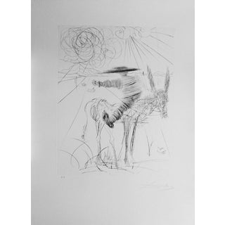 1970s Dali Don Quixote & Sancho Panza Sancho Panza H/S Dali Archive Surreal Certified For Sale