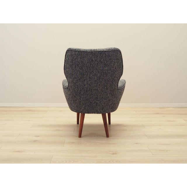 Italian Grey Armchair, 1970s For Sale - Image 10 of 13