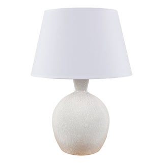 Vintage French Ceramic Lamp in the style of Jean Besnard, France, 1960 For Sale
