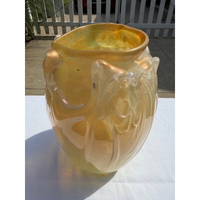 Modern Art Glass Vase by RJM (Ron Mynatt) For Sale - Image 6 of 7