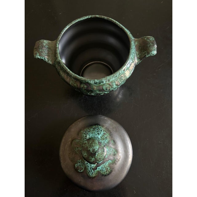 Black Tea Service from Petit Massé Morvan, 1950s, Set of 11 For Sale - Image 8 of 18