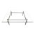 Mid-Century Modern Glass Top Chrome Coffee Table For Sale