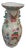 Butterly Motif China Porcelain Vase For Sale